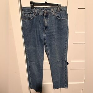 Levi's Straight Blue Jeans